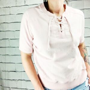 Scotch & Soda beach freaks lace up sweatshirt